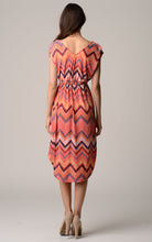 Christine V Printed Hi-Low Dress 