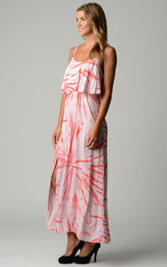 Urban Love Printed Tie Dye Maxi Dress - WholesaleClothingDeals - 10