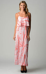 Urban Love Printed Tie Dye Maxi Dress - WholesaleClothingDeals - 9