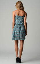 Christine V Printed Chiffon Blouson Dress 