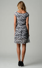 Christine V Printed Chiffon Sheath Dress 