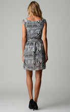 Christine V Printed Chiffon Sheath Dress 