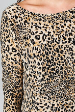 Christine V 3/4 Sleeve Slim Fit Sheath Dress with Leopard Pattern - WholesaleClothingDeals - 5