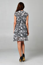 Christine V Printed Tie Neck Dress - WholesaleClothingDeals - 13