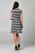 Christine V Printed Tie Neck Dress - WholesaleClothingDeals - 22