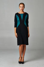 Christine V Ponte Colorblock Sheath Dress - WholesaleClothingDeals - 1