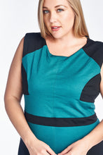 Christine V Plus Sleeveless Sheath Dress 