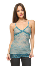 Women's Shimmer Lace Tank