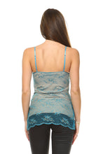 Women's Shimmer Lace Tank