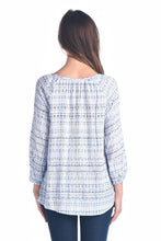 Christine V Tassel Tie Loose Top
