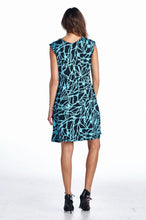 Marcelle Margaux Abstract Printed Drape Dress - WholesaleClothingDeals - 13