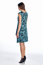 Marcelle Margaux Abstract Printed Drape Dress - WholesaleClothingDeals - 14