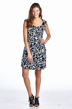 Marcelle Margaux Abstract Printed Drape Dress - WholesaleClothingDeals - 3