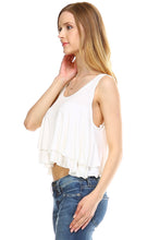 Urban Love Double Layer Loose Crop Tank