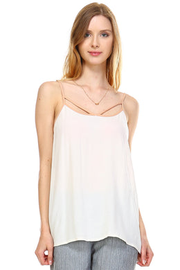 Urban Love V-neck Line Detail Lightweight Top