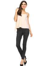 Marcelle Margaux Embroider Detail Halter Tank -  - 8