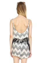 Urban Love Tassel Pattern Romper