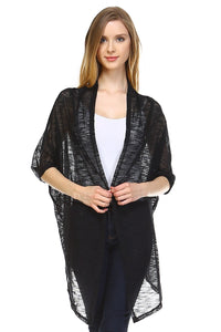 Christine V Knit Cardigan Top -  - 1