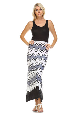 Christine V Printed Maxi Dress -  - 1