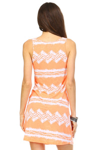 Urban Love Printed Mini Dress