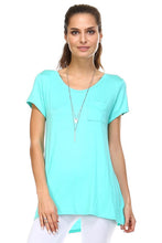Women's Cap Sleeve Hi-Low Top