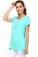 Women's Cap Sleeve Hi-Low Top