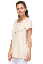Women's Cap Sleeve Hi-Low Top