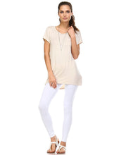 Women's Cap Sleeve Hi-Low Top