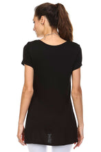 Women's Cap Sleeve Hi-Low Top
