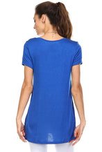 Women's Cap Sleeve Hi-Low Top