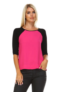 Marcelle Margaux Side Zipper Detail Top -  - 1