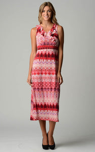 Christine V Ruffle Maxi Dress