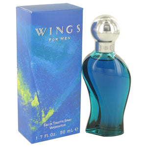 WINGS by Giorgio Beverly Hills Eau De Toilette- Cologne Spray 1.7 oz for Men