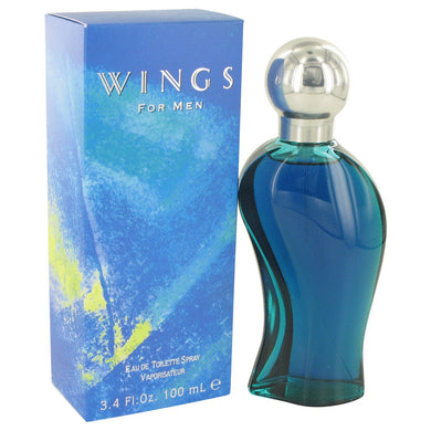 WINGS by Giorgio Beverly Hills Eau De Toilette- Cologne Spray 3.4 oz for Men