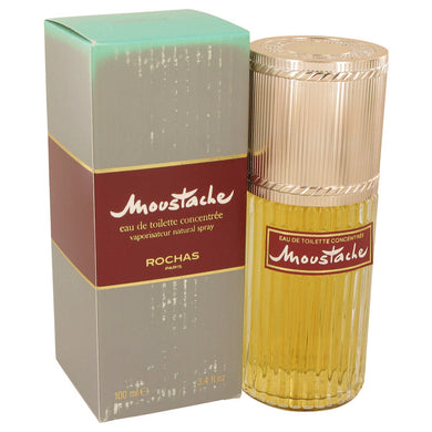 MOUSTACHE by Rochas Eau De Toilette Concentree Spray (Damaged Box) 3.4 oz for Men