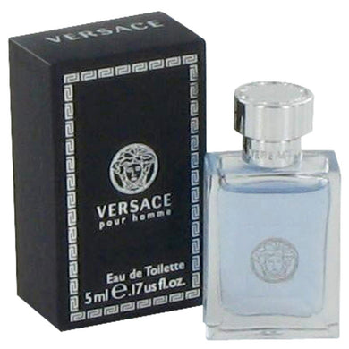 Versace Pour Homme by Versace Mini EDT .17 oz for Men