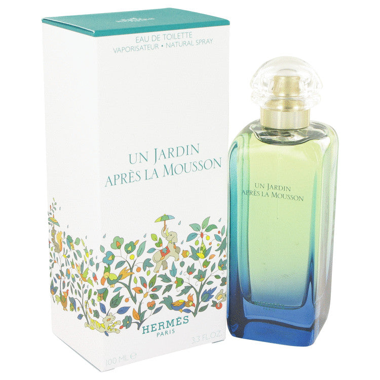 Un Jardin Apres La Mousson by Hermes Eau De Toilette Spray 3.4 oz for Women