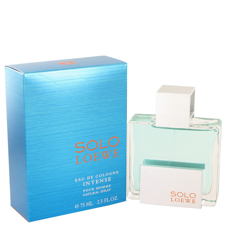 Solo Intense by Loewe Eau De Cologne Spray 2.5 oz for Men