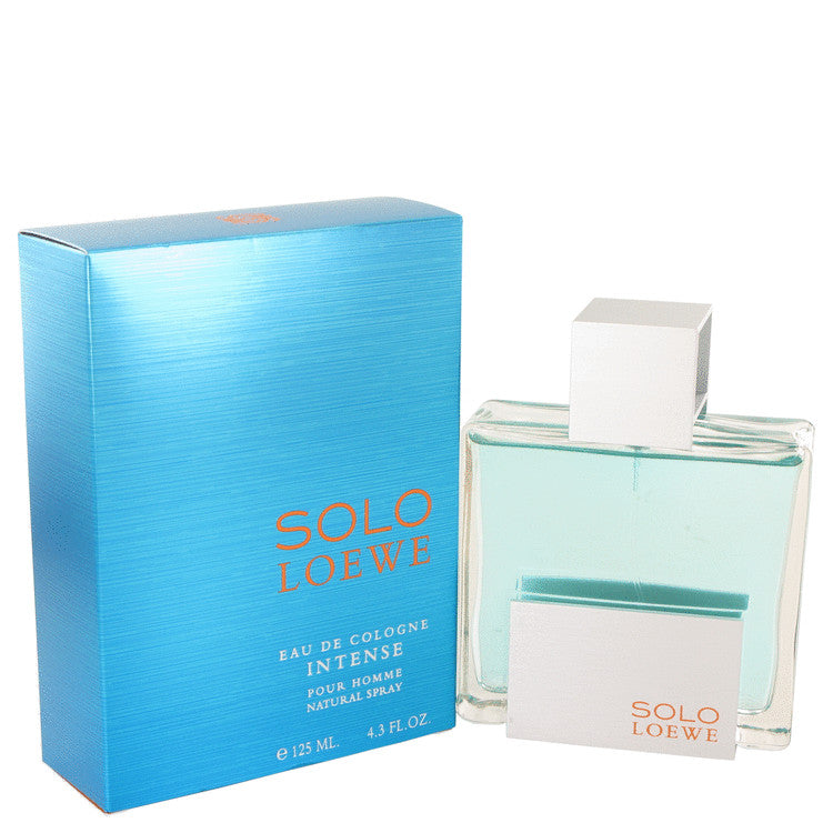 Solo Intense by Loewe Eau De Cologne Spray 4.2 oz for Men