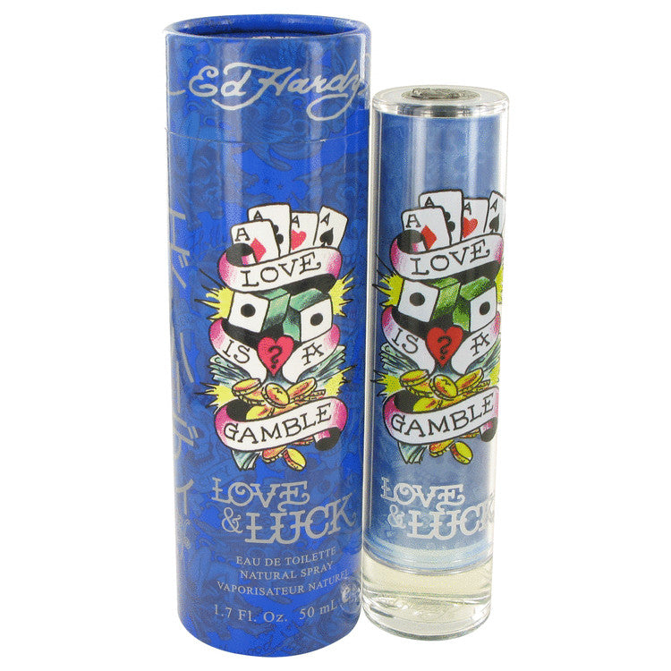 Love & Luck by Christian Audigier Eau De Toilette Spray 1.7 oz for Men