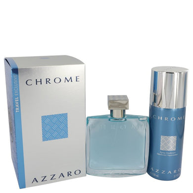 Chrome by Azzaro Gift Set -- for Men