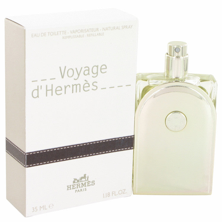 Voyage D'Hermes by Hermes Eau De Toilette Spray Refillable 1.18 oz for Men