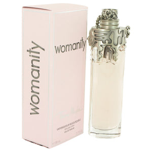 Womanity by Thierry Mugler Eau De Parfum Refillable Spray 2.7 oz for Women