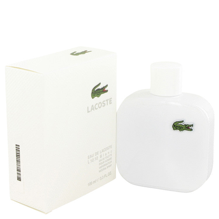 Lacoste Eau De Lacoste L.12.12 Blanc by Lacoste Eau De Toilette Spray 3.3 oz for Men