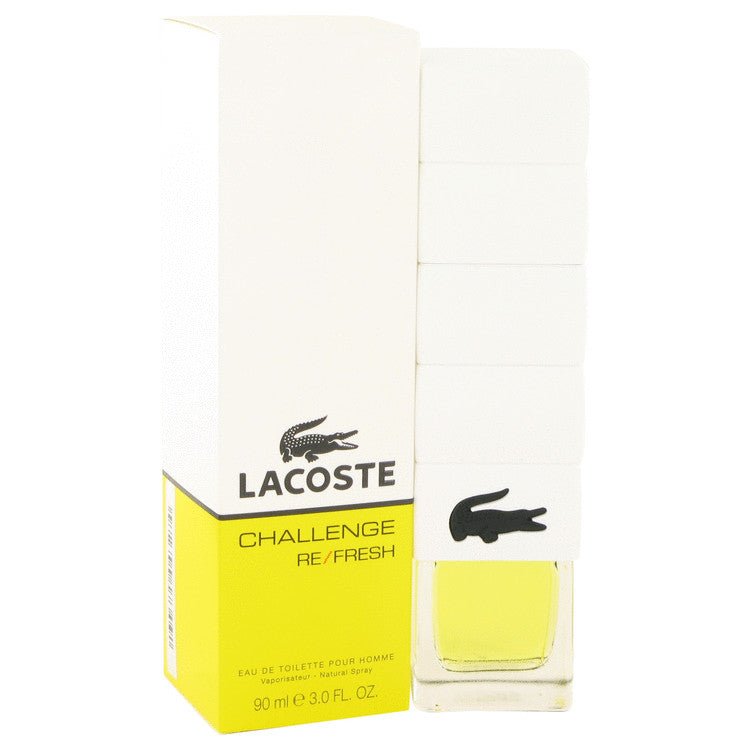 Lacoste Challenge Refresh by Lacoste Eau De Toilette Spray 3 oz for Men