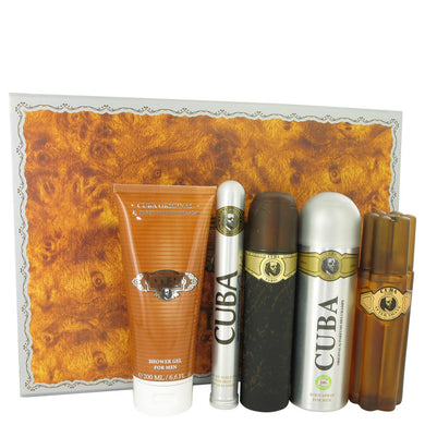 Cuba Gold by Fragluxe Gift Set -- for Men