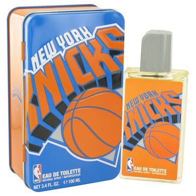 NBA Knicks by Air Val International Eau De Toilette Spray (Metal Case) 3.4 oz for Men