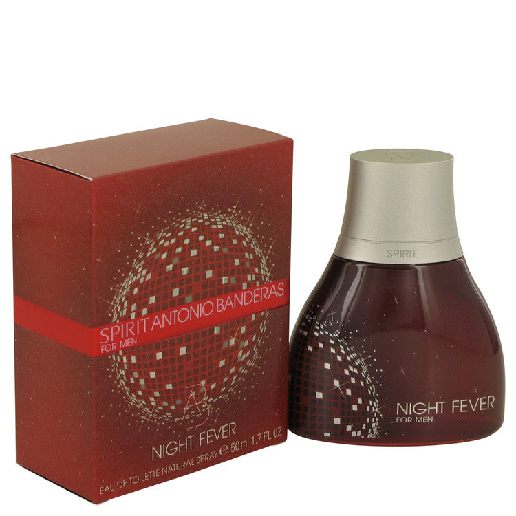 Spirit Night Fever by Antonio Banderas Eau De Toilette Spray 1.7 oz for Men