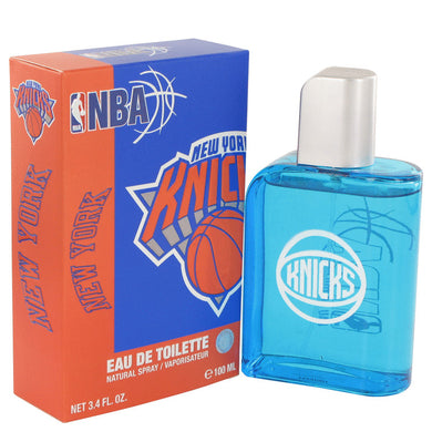 NBA Knicks by Air Val International Eau De Toilette Spray 3.4 oz for Men