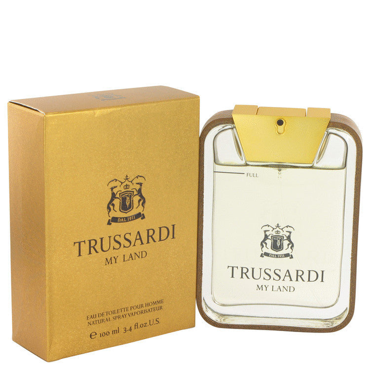 Trussardi My Land by Trussardi Eau De Toilette Spray 3.4 oz for Men